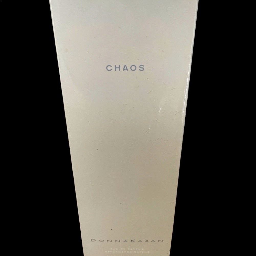 NIB!! Never opened 3.4oz bottle of Donna Karan Chaos